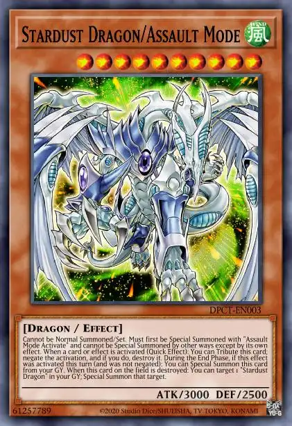 Edison Rulings for Stardust Dragon Assault Mode